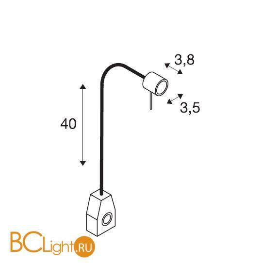 Настенный светильник SLV Dio flex 146692