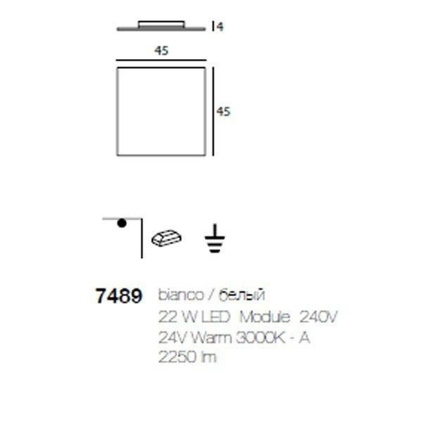 Потолочный светильник Linea Light Dublight 7489 Потолочный светильник Linea Light Dublight 7489