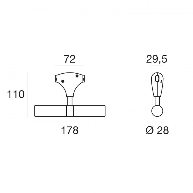 Светильник для струнной системы Linea Light Tek TR4302-3 Светильник для струнной системы Linea Light Tek TR4302-3
