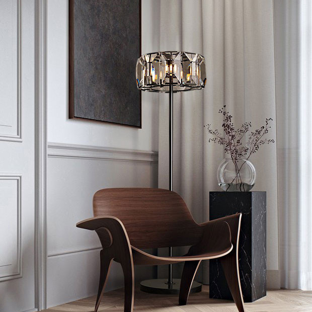 Торшер DeLight Collection Harlow Crystal KR0354F-3 Торшер DeLight Collection Harlow Crystal KR0354F-3