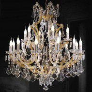 Люстра Beby Group Novecento 970/18+1 Light gold CUT CRYSTAL Люстра Beby Group Novecento 970/18+1 Light gold CUT CRYSTAL