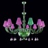 Люстра Beby Group Pure 7820BB4 Chrome Green Tuscany N316 Fuxia Люстра Beby Group Pure 7820BB4 Chrome Green Tuscany N316 Fuxia