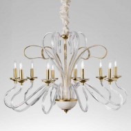 Люстра Masca Deco 1878/10 Bianco oro Люстра Masca Deco 1878/10 Bianco oro