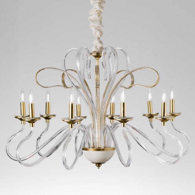 Люстра Masca Deco 1878/10 Bianco oro Люстра Masca Deco 1878/10 Bianco oro