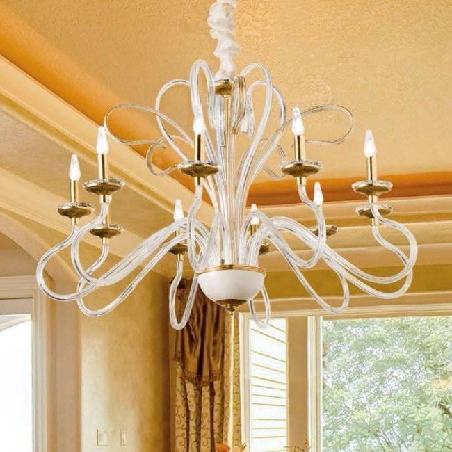 Люстра Masca Deco 1878/10 Bianco oro Люстра Masca Deco 1878/10 Bianco oro