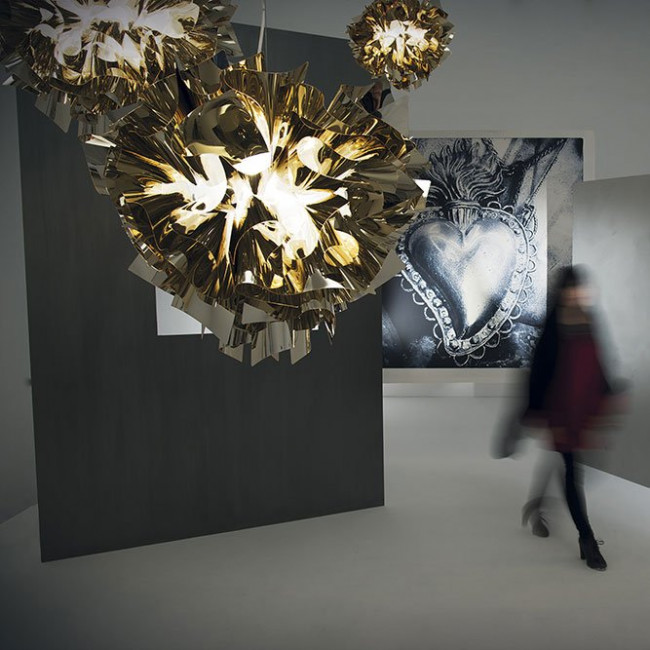 Подвесной светильник Slamp Veli SUSPENSION GOLD VEL78SOS0001O_000 Подвесной светильник Slamp Veli SUSPENSION GOLD VEL78SOS0001O_000