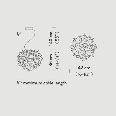 Подвесной светильник Slamp Veli SUSPENSION GOLD VEL78SOS0001O_000 Подвесной светильник Slamp Veli SUSPENSION GOLD VEL78SOS0001O_000
