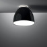 Потолочный светильник Artemide Nur Mini soffitto LED Gloss Black A246610 Потолочный светильник Artemide Nur Mini soffitto LED Gloss Black A246610
