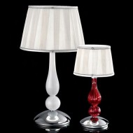 Настольная лампа Sylcom Scrigno 1422/35 K BL.CR + TOP 1422/35 ARG