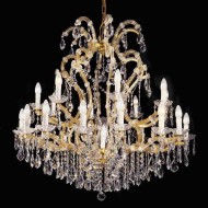 Люстра Beby Group Novecento 975/16+8+1 Light gold CUT CRYSTAL Люстра Beby Group Novecento 975/16+8+1 Light gold CUT CRYSTAL