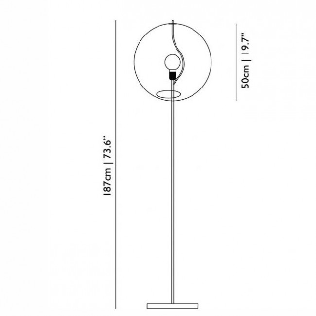 Торшер MOOOI Random light LED FLOOR S MO-PALI630100B + MO-PALI120003 Торшер MOOOI Random light LED FLOOR S MO-PALI630100B + MO-PALI120003