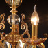 Люстра Euroluce Lyra L6 Gold Amber Люстра Euroluce Lyra L6 Gold Amber