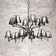 Люстра IDL Prestige 532/6+6 black nickel Люстра IDL Prestige 532/6+6 black nickel