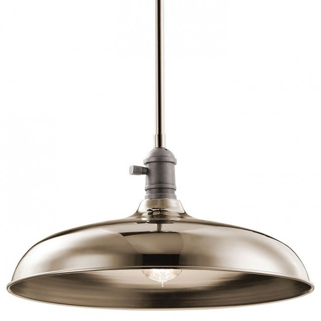 Подвесной светильник Kichler Cobson KL/COBSON/P PN Подвесной светильник Kichler Cobson KL/COBSON/P PN