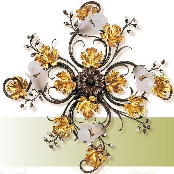 Настенно-потолочный светильник Passeri International Fantasia PL 4545/4 Dec. 038 + 01 Настенно-потолочный светильник Passeri International Fantasia PL 4545/4 Dec. 038 + 01