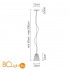 Подвесной светильник Fabbian Flow D87 A01 01