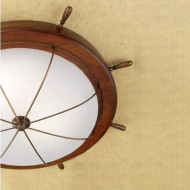 Потолочный светильник Lustrarte Nautica Leme Madeira 606/56.89 06 Потолочный светильник Lustrarte Nautica Leme Madeira 606/56.89 06