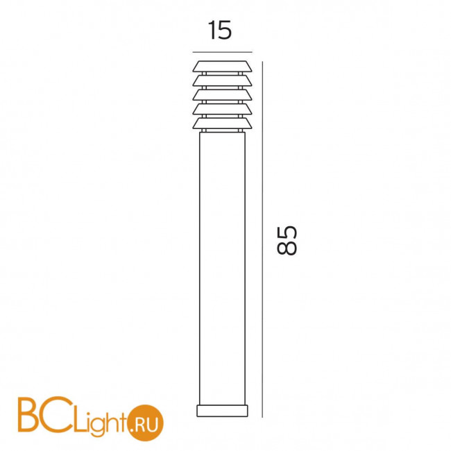 Садово-парковый фонарь Norlys Alta 1475B