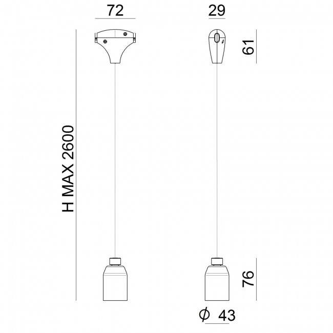 Светильник для струнной системы Linea Light Thank you 8223 Светильник для струнной системы Linea Light Thank you 8223