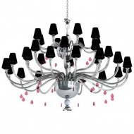 Люстра Beby Group Pure 7820BB5 Chrome Silver Cortina Black Lilac Люстра Beby Group Pure 7820BB5 Chrome Silver Cortina Black Lilac