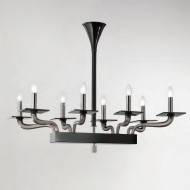 Потолочная люстра De Majo TETRA K8L 0TETR0K09 Потолочная люстра De Majo TETRA K8L 0TETR0K09