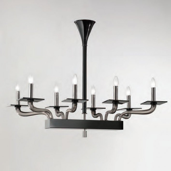 Потолочная люстра De Majo TETRA K8L 0TETR0K09 Потолочная люстра De Majo TETRA K8L 0TETR0K09