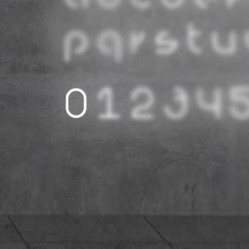 Настенный светильник Artemide Alphabet 1200000A