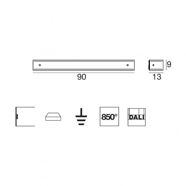 Настенный светильник Linea Light Mille 7848 Настенный светильник Linea Light Mille 7848