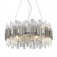 Подвесной светильник DeLight Collection P68073-14 silver leaf Подвесной светильник DeLight Collection P68073-14 silver leaf