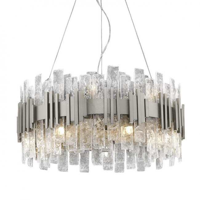 Подвесной светильник DeLight Collection P68073-14 silver leaf Подвесной светильник DeLight Collection P68073-14 silver leaf