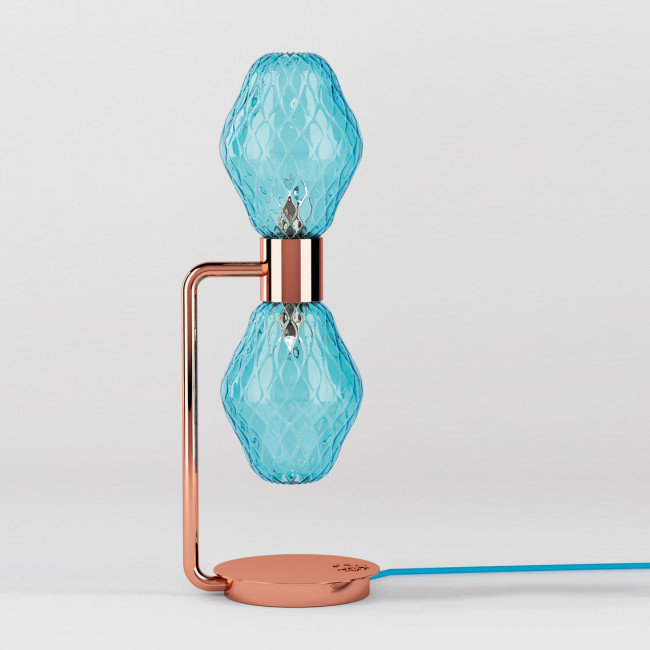 Настольная лампа Beby Group Peonia 7701L01 Rose Turquoise Capri Настольная лампа Beby Group Peonia 7701L01 Rose Turquoise Capri
