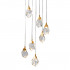 Подвесной светильник DeLight Collection Crystal Rock MD-020B-7 gold