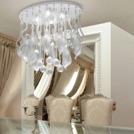 Потолочный светильник MURANOdue Gallery Elysee PL 60 Argento 0000402 Потолочный светильник MURANOdue Gallery Elysee PL 60 Argento 0000402