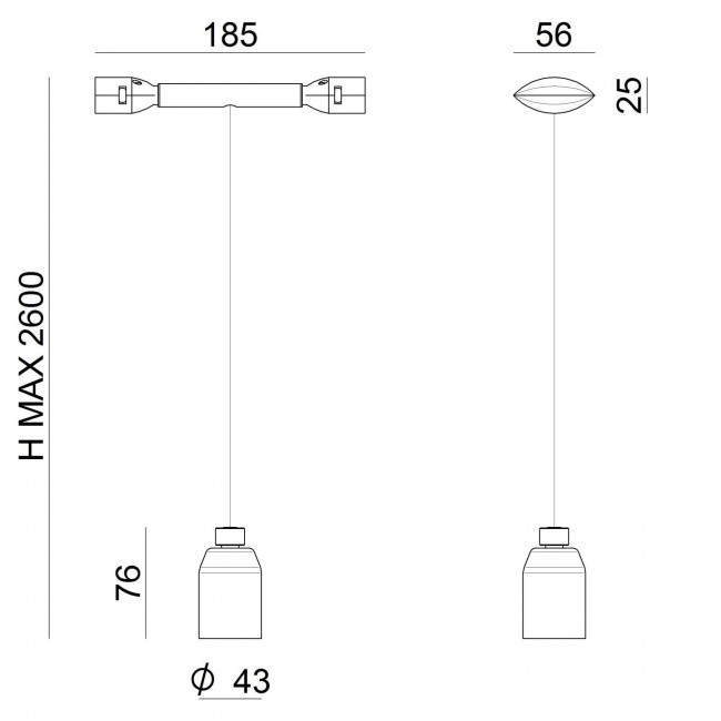 Светильник для струнной системы Linea Light Thank you 8224 Светильник для струнной системы Linea Light Thank you 8224
