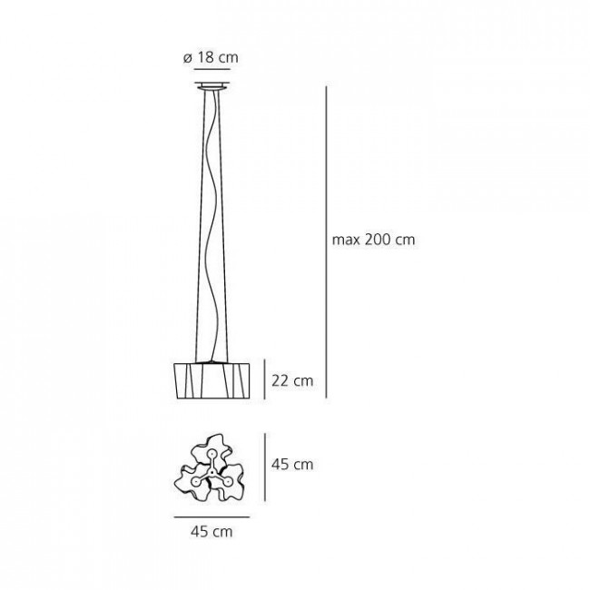 Подвесной светильник Artemide Logico sospensione mini 3x120 0698020A Подвесной светильник Artemide Logico sospensione mini 3x120 0698020A