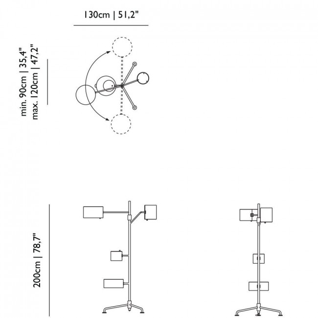 Торшер MOOOI Statistocrat FLOOR MOLSTF-9016 Торшер MOOOI Statistocrat FLOOR MOLSTF-9016
