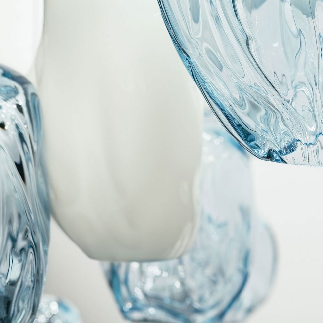 Подвесной светильник Barovier&Toso Hanami 7297/AQ Подвесной светильник Barovier&Toso Hanami 7297/AQ