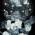 Подвесной светильник Barovier&Toso Hanami 7297/AQ Подвесной светильник Barovier&Toso Hanami 7297/AQ