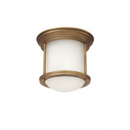 Потолочный светильник Hinkley HADRIAN QN-HADRIAN-MINI-F-BR-OPAL Потолочный светильник Hinkley HADRIAN QN-HADRIAN-MINI-F-BR-OPAL