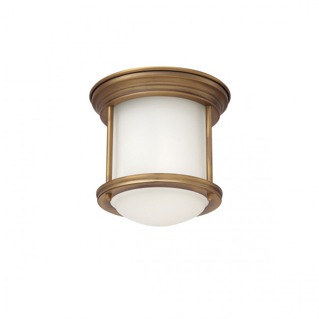 Потолочный светильник Hinkley HADRIAN QN-HADRIAN-MINI-F-BR-OPAL Потолочный светильник Hinkley HADRIAN QN-HADRIAN-MINI-F-BR-OPAL