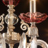 Люстра Euroluce Lyra L6 Silver Antique rose Люстра Euroluce Lyra L6 Silver Antique rose