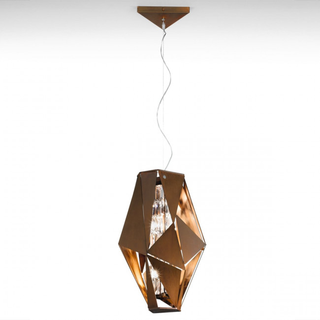 Подвесной светильник IDL Crystal rock 476/4 rusty Подвесной светильник IDL Crystal rock 476/4 rusty