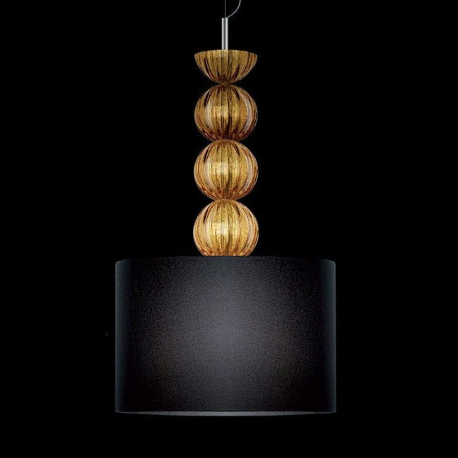 Подвесной светильник La Murrina Rolls S topaz black Подвесной светильник La Murrina Rolls S topaz black