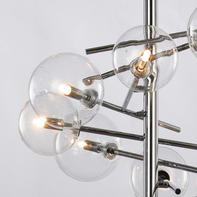 Люстра DeLight Collection Globe Mobile MX19009070-8A chrome Люстра DeLight Collection Globe Mobile MX19009070-8A chrome