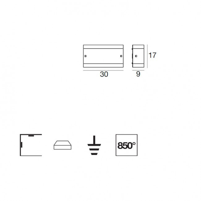 Настенный светильник Linea Light Mille 7850 Настенный светильник Linea Light Mille 7850