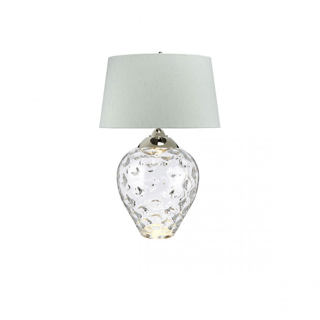 Настольная лампа Elstead Lighting Samara QN-SAMARA-TL-LRG-CLR Настольная лампа Elstead Lighting Samara QN-SAMARA-TL-LRG-CLR