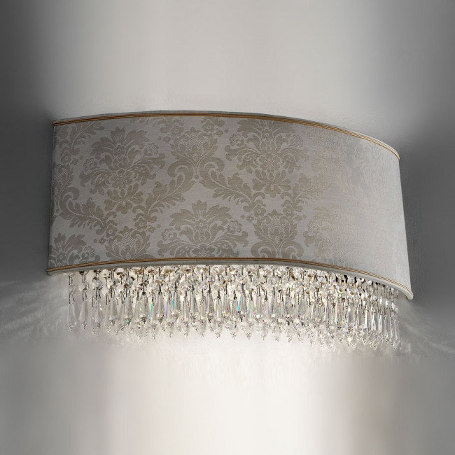 Настенный светильник Masiero Glasse A4 G01 / DAM IV Swarovski elements Настенный светильник Masiero Glasse A4 G01 / DAM IV Swarovski elements