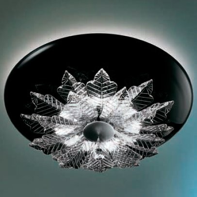 Потолочный светильник MURANOdue Gallery Orleans PL Nero Cristallo 0000389 Потолочный светильник MURANOdue Gallery Orleans PL Nero Cristallo 0000389