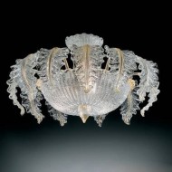 Потолочный светильник Vetri Lamp 1009/55 Cristallo/Oro Потолочный светильник Vetri Lamp 1009/55 Cristallo/Oro