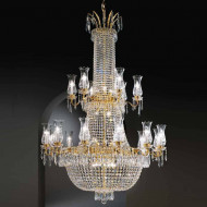 Люстра Beby Group Empire 1560/36 Light gold CUT CRYSTAL Люстра Beby Group Empire 1560/36 Light gold CUT CRYSTAL
